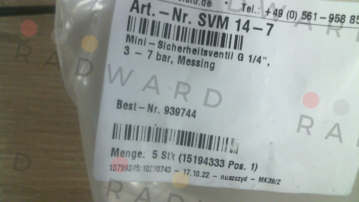 Landefeld-SVM 14-7 price