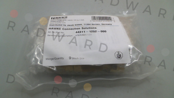 Hawke-44311-1252-000 / 476/R/M25-M20 price