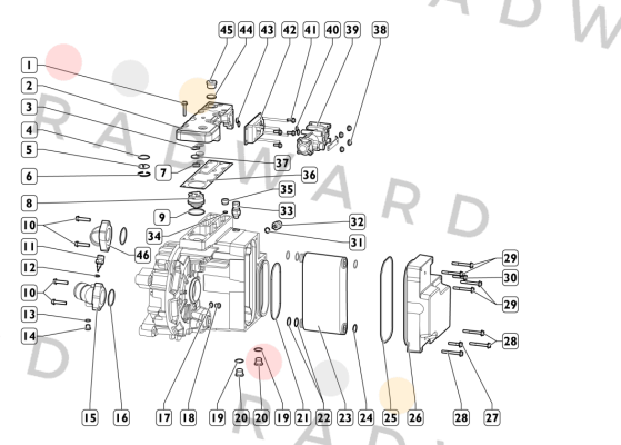 Voith-Spare part for VR123 price