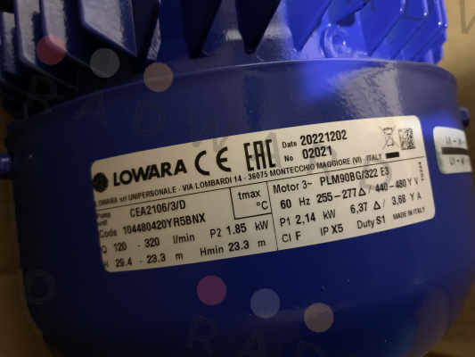 Lowara-104480420YR5BNX price