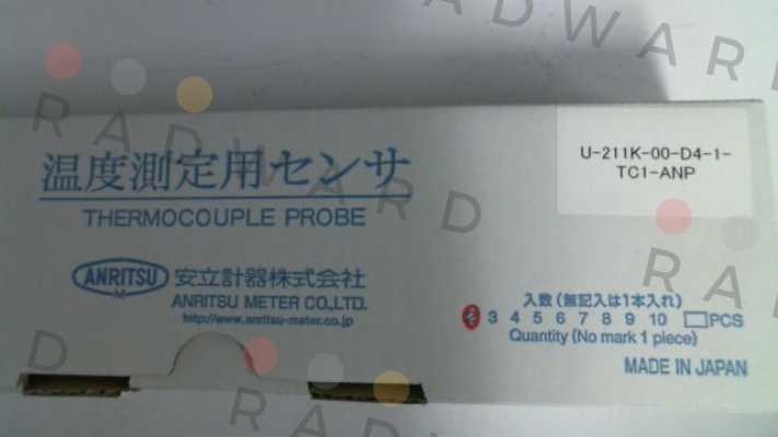 Anritsu-U-211K-00-D4-1 / pn 35141 price