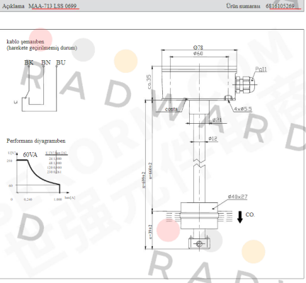 Bernstein-Nr. 6816105269 Type MAA-713 LSS 0699 price