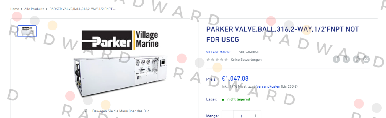 Parker-60-0068 price