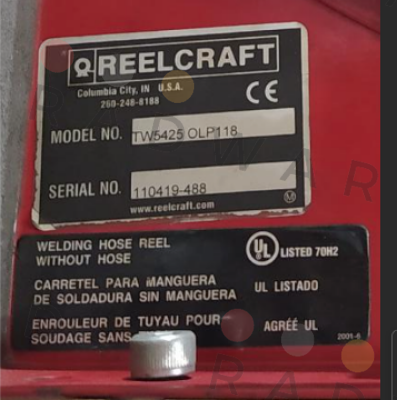 Reelcraft-TW5425 OLP price