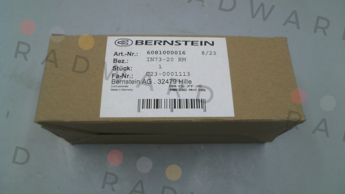 Bernstein-6081000016 / IN73-20 RM price