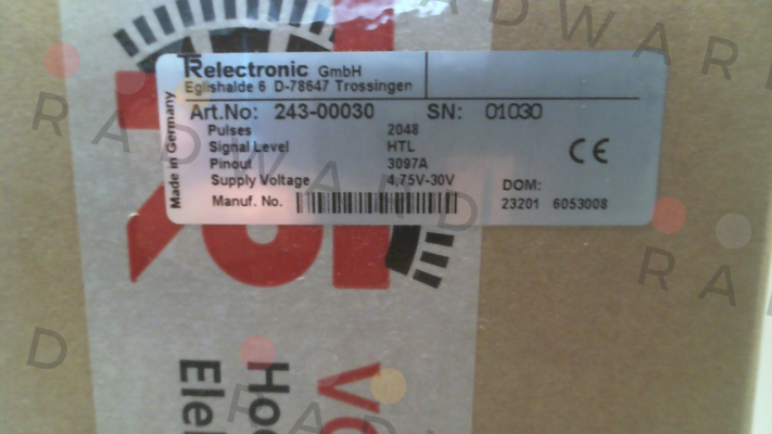 TR Electronic-IH76A //243-00030 price