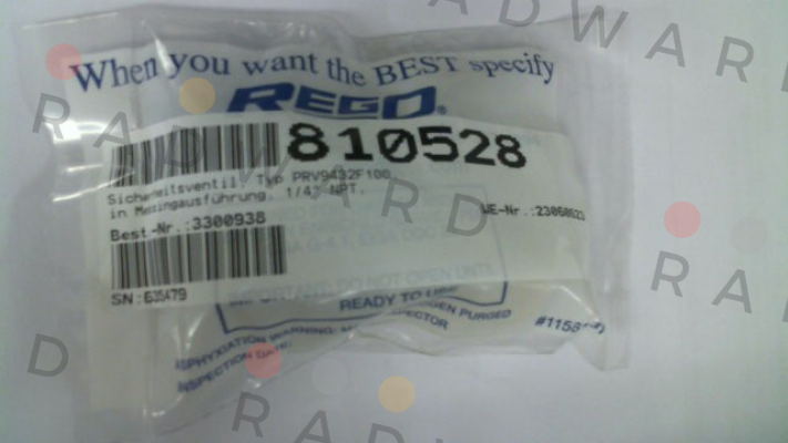 Rego-PRV9432F100 (810528) price