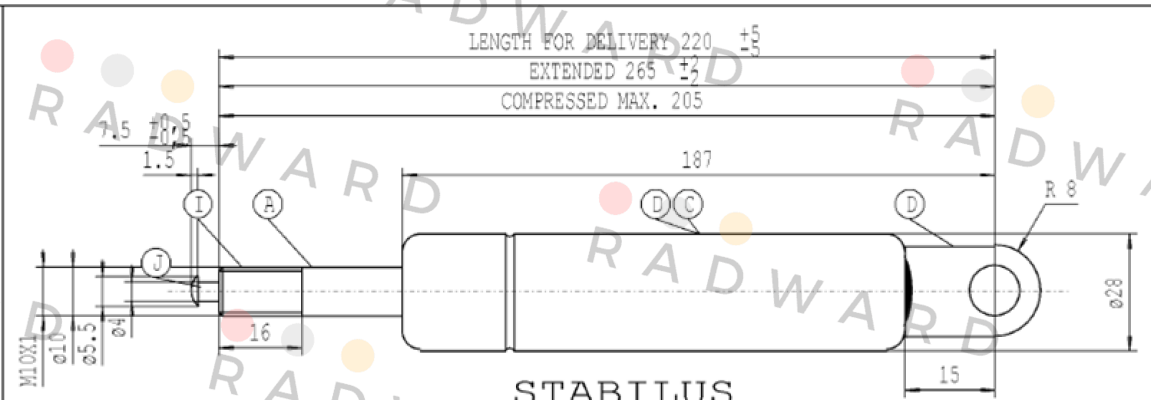Stabilus-5231HD price