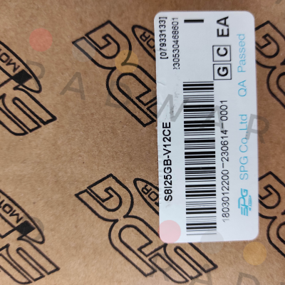 Spg Motor-S8I25GB-V12CE price