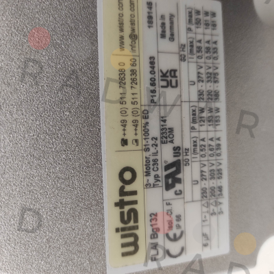 Wistro-P15.50.0463 price