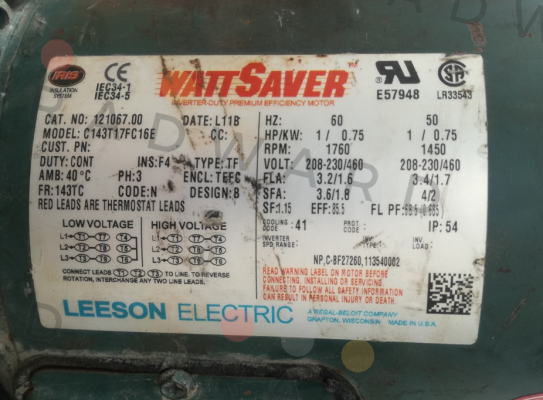 Leeson-C143T17FC16E price