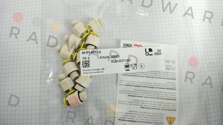 Avs Römer-951P3-6PF-1/8 price