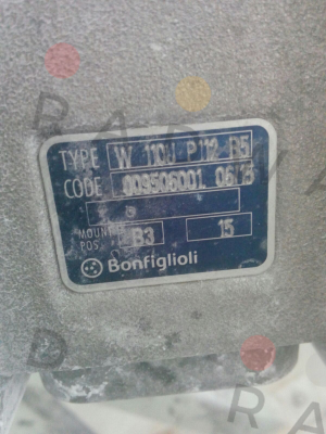 Bonfiglioli-W 110 U 15 P112 B5 B3 price