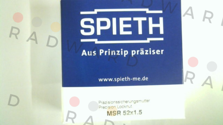 Spieth-K-10105201  / MSR 52X1.5 price