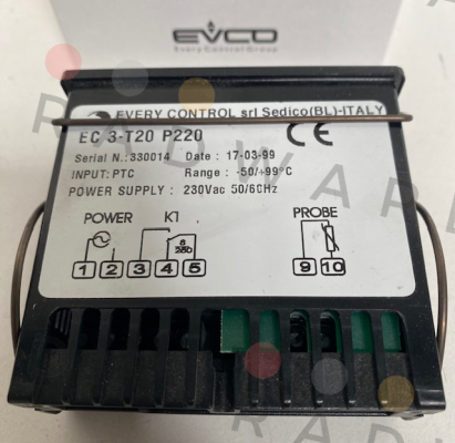 EVCO - Every Control-EC3-T20P220 price