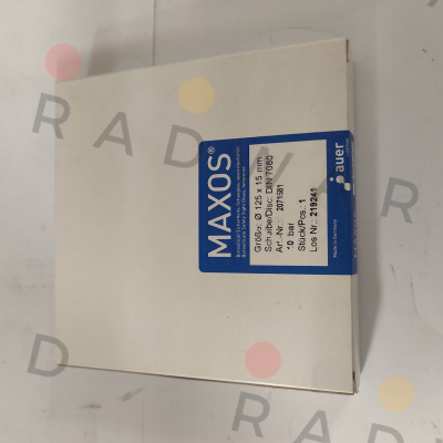 Maxos-DIN 7080 (125mmX15mm) price