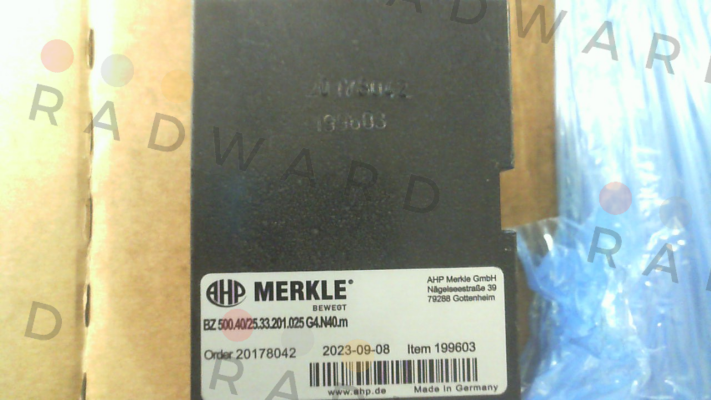 Merkle-BZ 500.40/25.33.201.025 G4.N40.m price