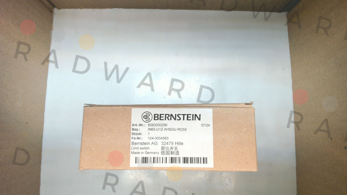 Bernstein-IN65-U1Z AHSGU RO50 / 6083000296 price