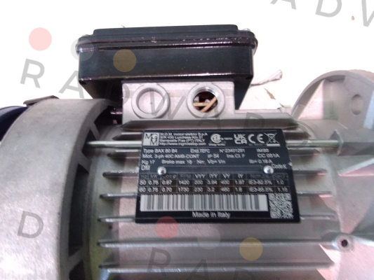 M.G.M MOTORI-BAX 80 B4 B5 0,75 kw price
