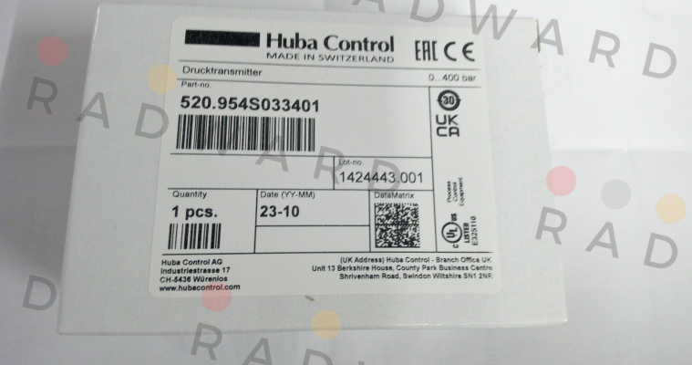 Huba Control-520.954S0334O1 price