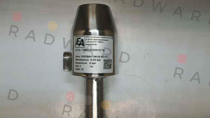 End Armaturen-DM2D3125015/TA price