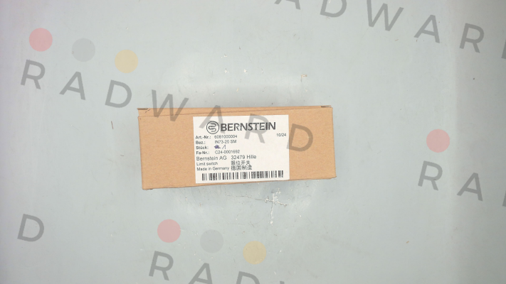Bernstein-P/N: 6081000004, Type: IN73-20 SM price