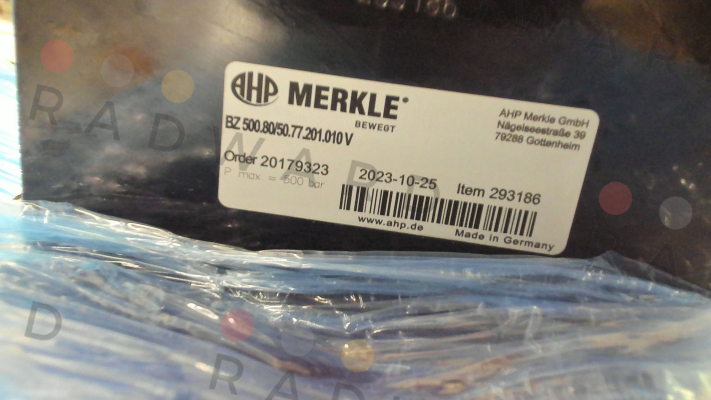 Merkle-293186 / BZ 500.80/50.77.201.010 V price