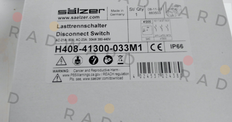 Salzer-H408-41300-033M1 price