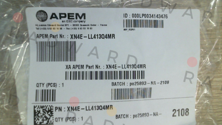 Idec-XN4E-LL413Q4MR price