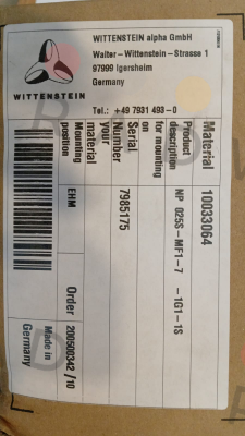 Wittenstein-NP025S-MF1-7-1G1-1S price