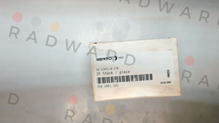 Serto-P/N: 058.2401.160, Type: SO 52421-8-1/8 price