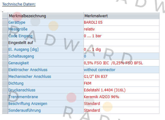 Bd Sensors-M00-1001-0-B5-0K0-200-1-1-2-1-000 price