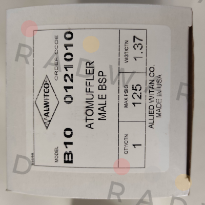 Alwitco-0121010 same as B10-0121010 price