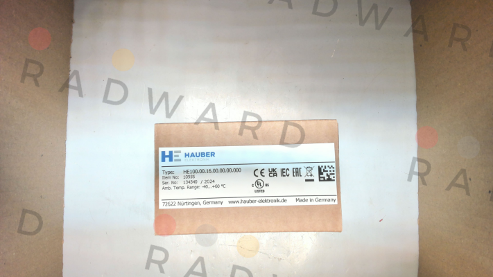 HAUBER-10935 - HE100.00.16.00.00.00.000 price