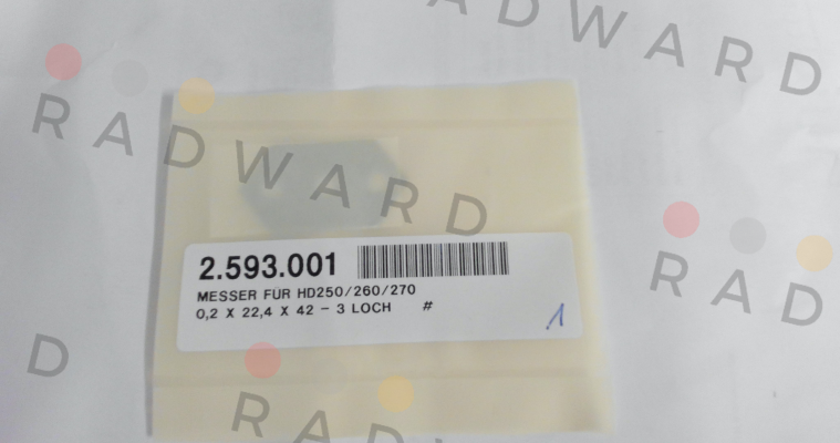 HAWO-Type 2.593.001 price