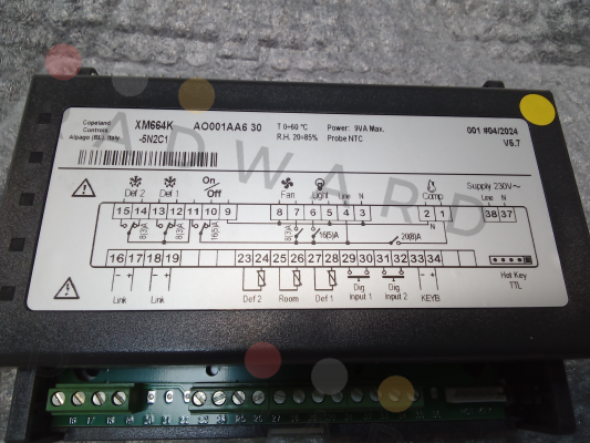 Dixell-20258900032     SC.6REL.DIX.XM664K FW NEW 230V price