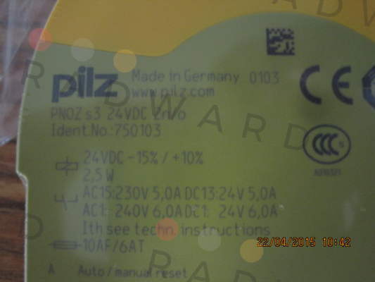Pilz-p/n: 750103, Type: PNOZ s3 24VDC 2 n/o price