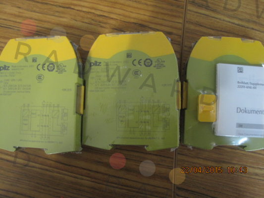 Pilz-p/n: 750167, Type: PNOZ s7.1 24VDC 3 n/o  cascade price