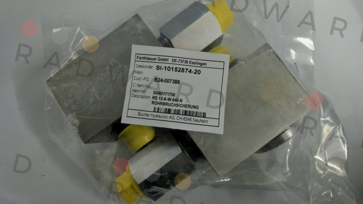 Bucher-RS 12-A-W-040-N (30060171750) price