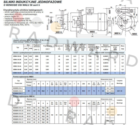 Bevi-SEMKh 56-4C / PN: 116900 price