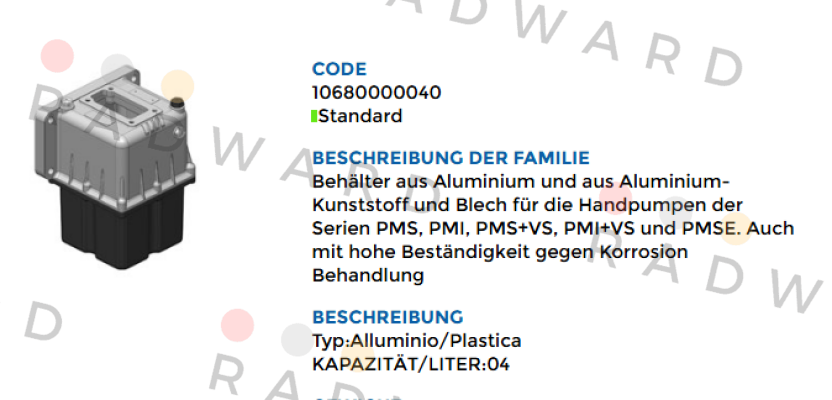 OMFB Hydraulic-10680000040 price