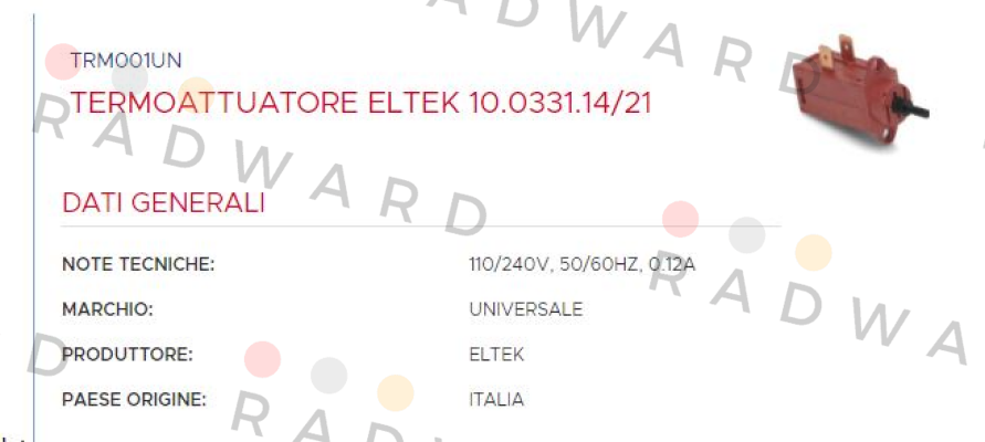 Eltek-10.0331.14/21 price