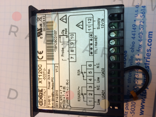 Dixell-XT120C alternativ  XT121C-0C0TU price