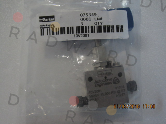 Autoclave Engineers (Parker)-10V2081 price