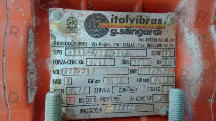 Italvibras-MVSI 3/ 100-S90 obsolete, replaced by - MVSI 3/100-S02  price