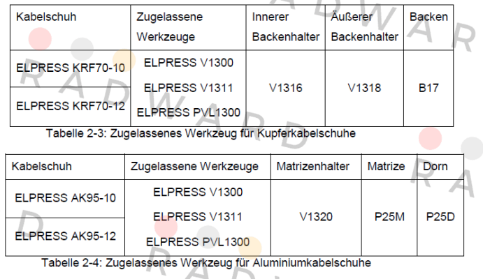 Elpress-p/n: 5211-013000, Type: V1320 price
