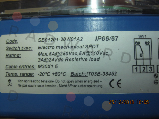 Soldo-ELR.SO.SB01201-20W01A2 price