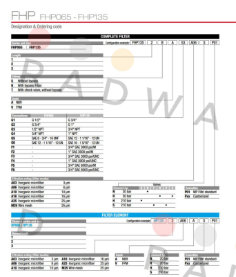 MP Filtri-FHP-135-3-B-A-G2-A16-N-P01 price