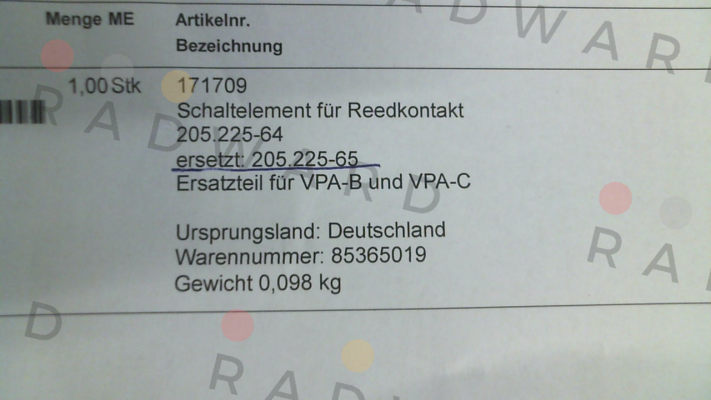 Woerner-20522564 price