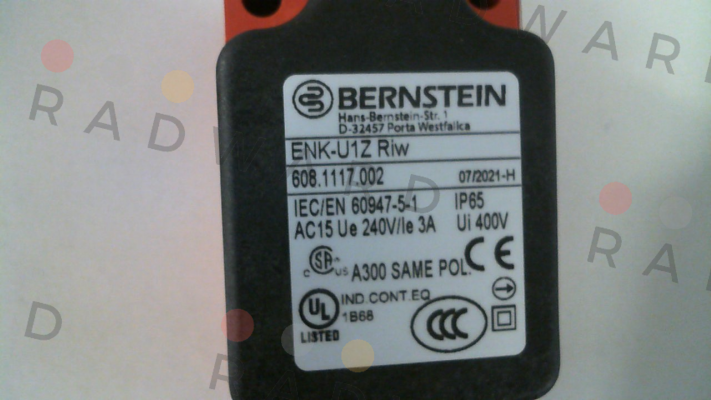 Bernstein-P/N: 6081117002 Type: ENK-U1Z RIW price